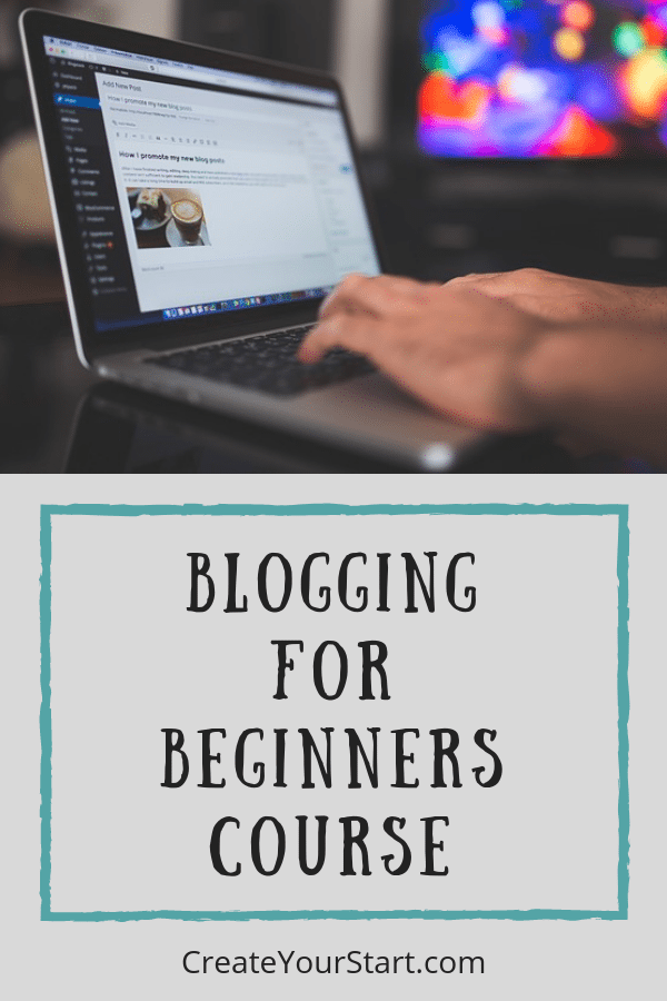 Online Blogging Course